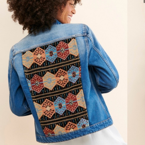 Driftwood Artisanal Denim Jacket New with Tag - Picture 1 of 12